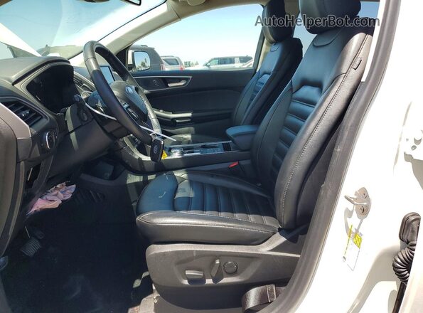 2FMPK4J98PBA16819 2023 FORD EDGE White Vista interior delantera