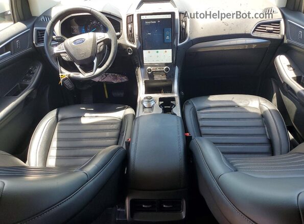 2FMPK4J98PBA16819 2023 FORD EDGE White Vista del salpicadero