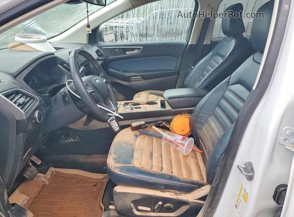 2FMPK4J98RBA89496 2024 FORD EDGE White Вид салону спереду