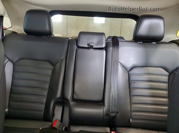 2FMPK4J99GBB52666 2016 FORD EDGE Gray Вид задніх сидінь