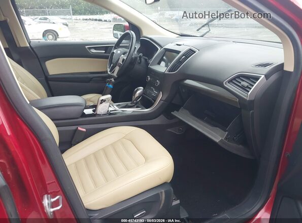 2FMPK4J99GBB70035 2016 FORD EDGE Red Սալոնի դիմացի տեսք