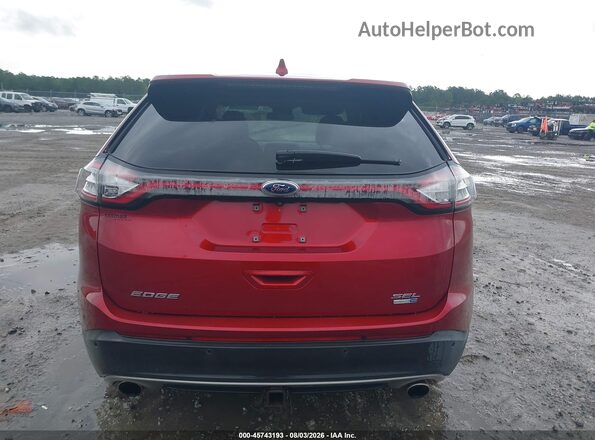 2FMPK4J99GBB70035 2016 FORD EDGE Red 