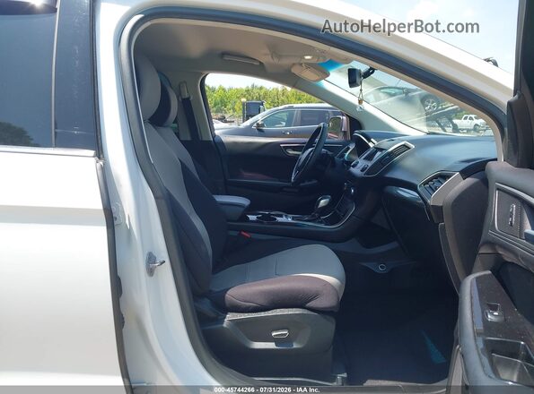 2FMPK4J99GBC23980 2016 FORD EDGE Белый Вид салона спереди