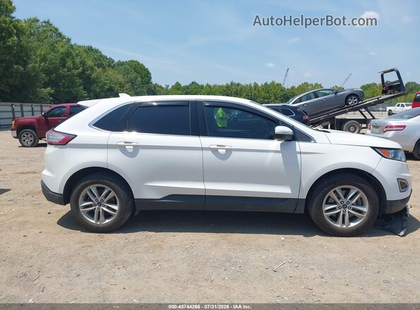 2FMPK4J99GBC23980 2016 FORD EDGE Белый Вид задней части салона