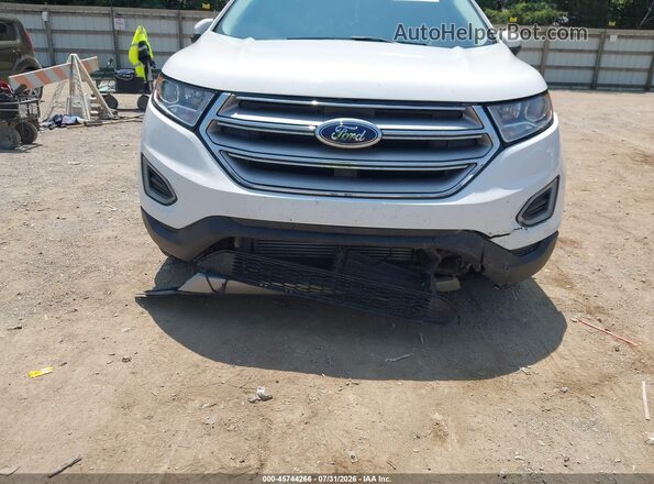2FMPK4J99GBC23980 2016 FORD EDGE Белый Вид спереди