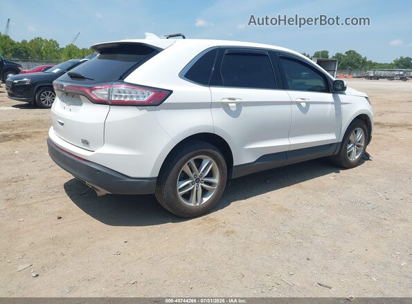 2FMPK4J99GBC23980 2016 FORD EDGE Белый Задняя правая четверть
