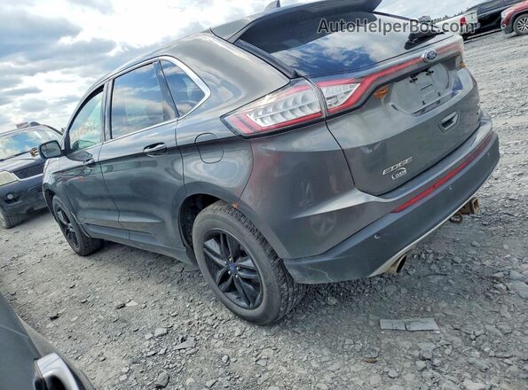 2FMPK4J99HBB92201 2017 FORD EDGE Black Задня ліва чверть