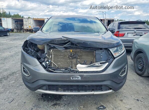 2FMPK4J99HBB92201 2017 FORD EDGE Black Вид спереду