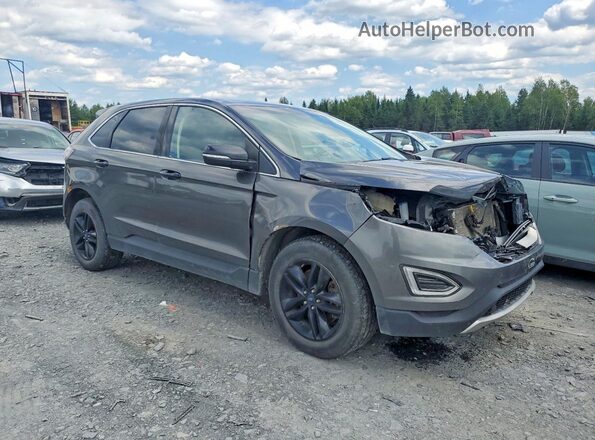 2FMPK4J99HBB92201 2017 FORD EDGE Black Передня права чверть