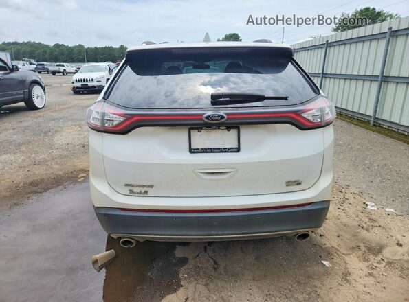 2FMPK4J99JBB94990 2018 FORD EDGE White Vista trasera