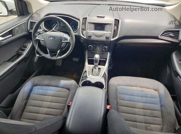 2FMPK4J99JBB94990 2018 FORD EDGE White Vista del salpicadero