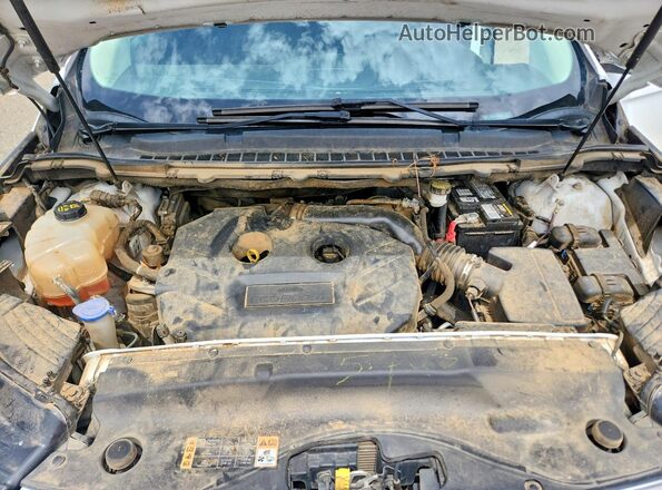 2FMPK4J99JBB94990 2018 FORD EDGE White Vista del compartimento del motor