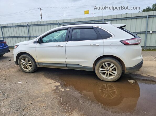 2FMPK4J99JBB94990 2018 FORD EDGE White Trasero izquierdo