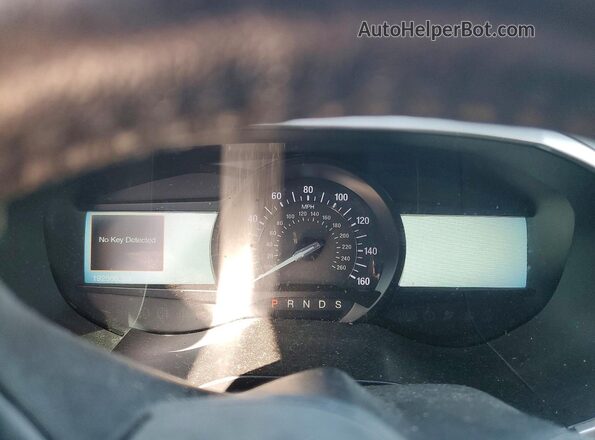 2FMPK4J99JBC11447 2018 FORD EDGE Charcoal Widok zestawu wskaźników