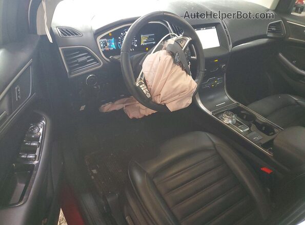 2FMPK4J99KBB67998 2019 FORD EDGE Red Vista del salpicadero