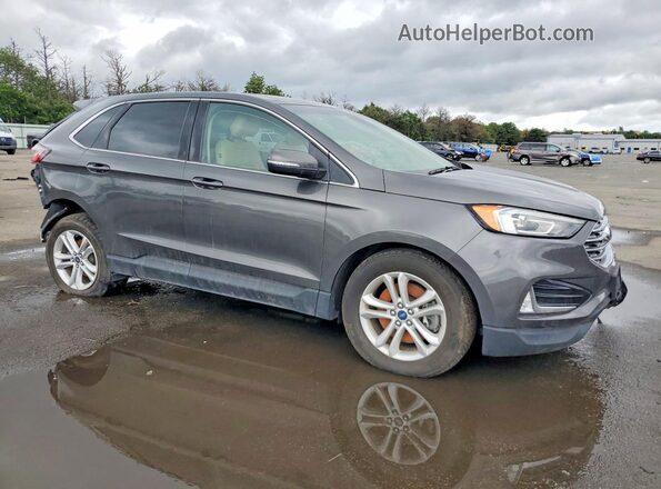 2FMPK4J99KBC31358 2019 FORD EDGE Charcoal წინა მარჯვენა