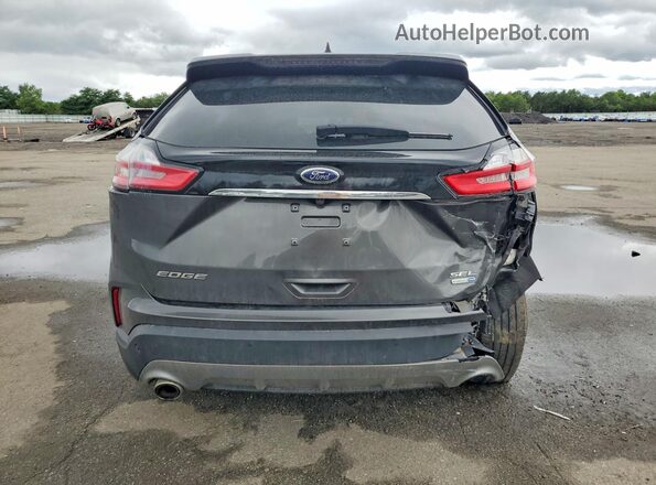 2FMPK4J99KBC31358 2019 FORD EDGE Charcoal უკანა ხედი