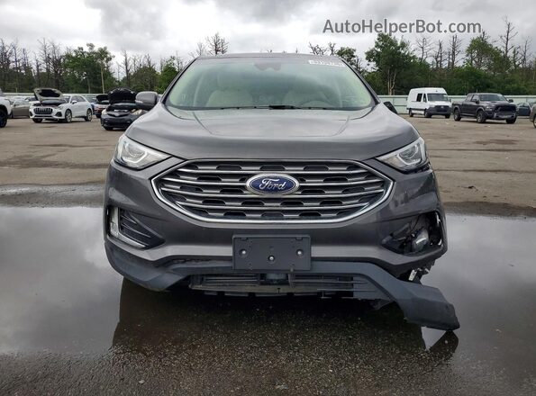 2FMPK4J99KBC31358 2019 FORD EDGE Charcoal წინა ხედი