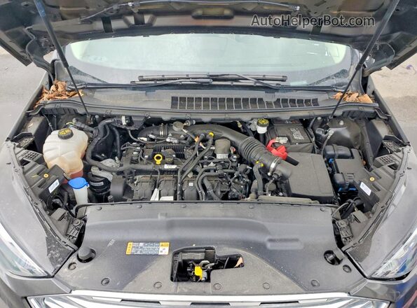 2FMPK4J99KBC31358 2019 FORD EDGE Charcoal ძრავის განყოფილების ხედი
