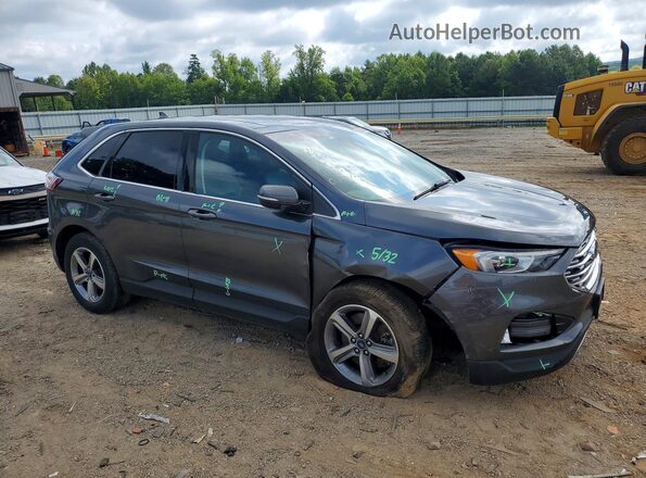 2FMPK4J99LBA59141 2020 FORD EDGE Gray Delantero derecho