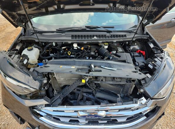2FMPK4J99LBB13425 2020 FORD EDGE Gray უკანა სალონის ხედი