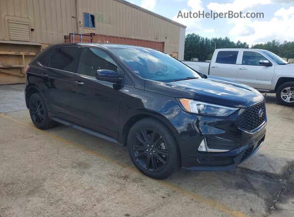 2FMPK4J99MBA47654 2021 FORD EDGE Black Առջևի աջ