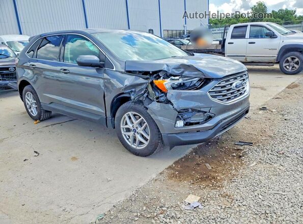 2FMPK4J99NBA99142 2022 FORD EDGE Gray წინა მარჯვენა