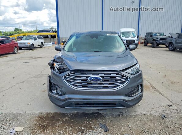 2FMPK4J99NBA99142 2022 FORD EDGE Gray წინა ხედი