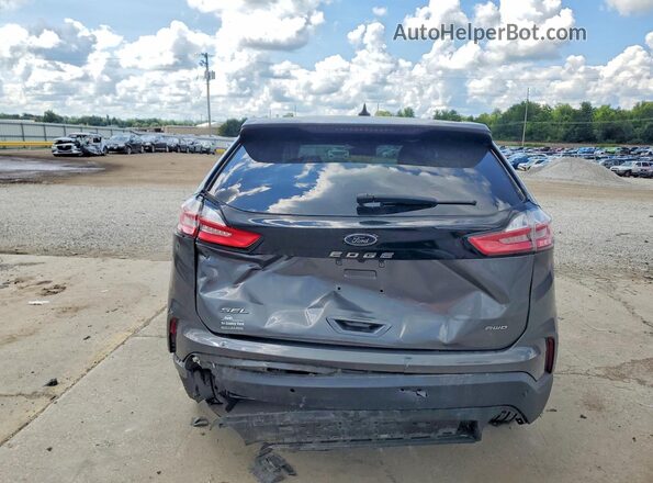 2FMPK4J99NBA99142 2022 FORD EDGE Gray უკანა ხედი