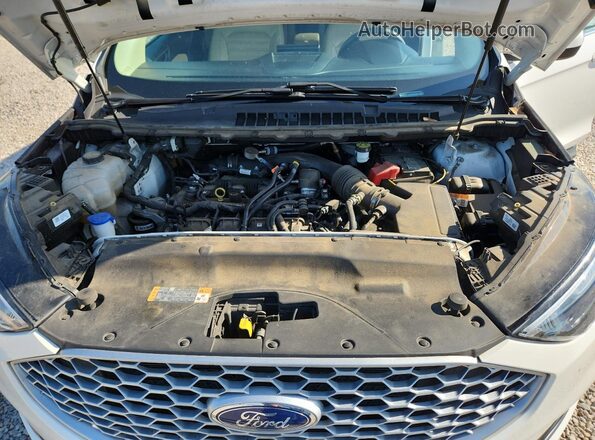 2FMPK4J99PBA23505 2023 FORD EDGE White Engine compartment view