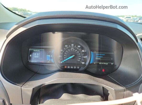 2FMPK4J99PBA23505 2023 FORD EDGE White Instrument cluster view