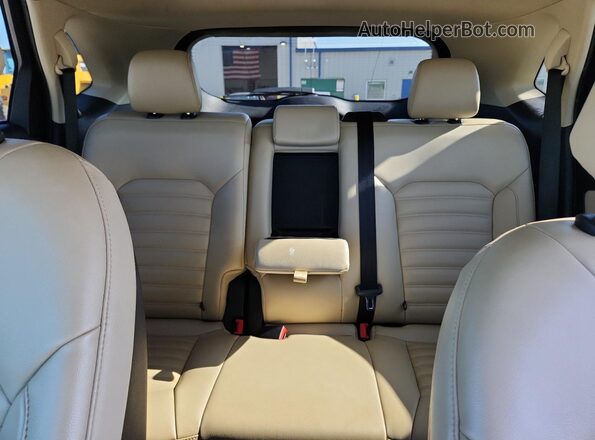2FMPK4J99PBA23505 2023 FORD EDGE White Rear seats view