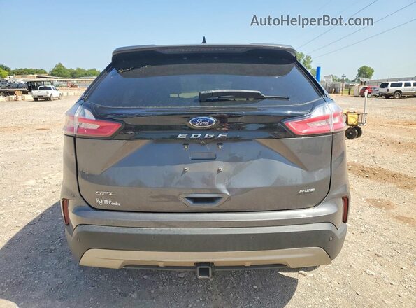 2FMPK4J99PBA51403 2023 FORD EDGE Gray Вид ззаду