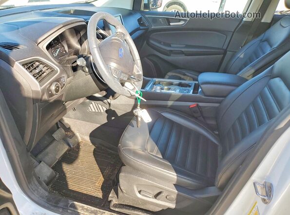 2FMPK4J99PBA56651 2023 FORD EDGE White Widok wnętrza z przodu