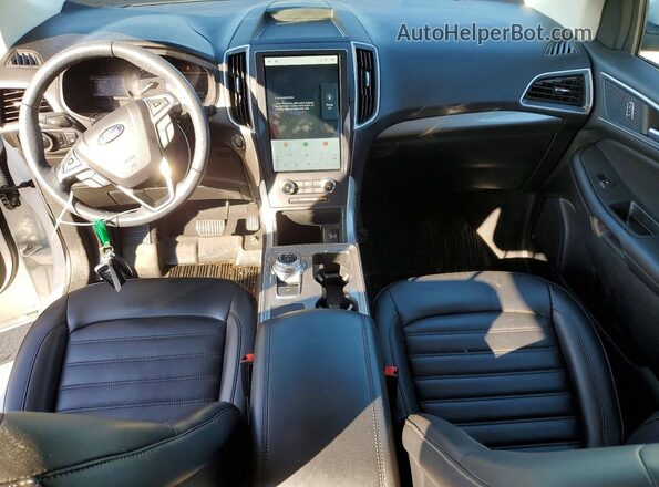 2FMPK4J99PBA56651 2023 FORD EDGE White Widok deski rozdzielczej