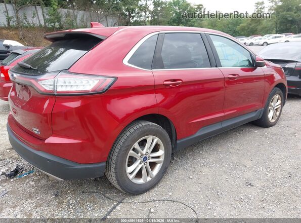 2FMPK4J9XGBC05388 2016 FORD EDGE Red Tył prawy