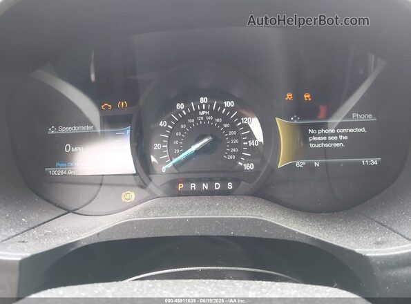 2FMPK4J9XGBC05388 2016 FORD EDGE Red Widok tylnych siedzeń