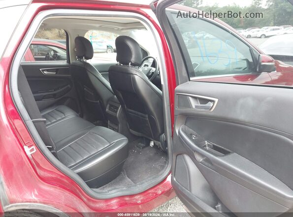 2FMPK4J9XGBC05388 2016 FORD EDGE Red Widok naklejki z numerem VIN