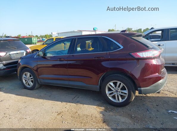 2FMPK4J9XHBB14090 2017 FORD EDGE Burgundy სალონის 360-გრადუსიანი ხედი