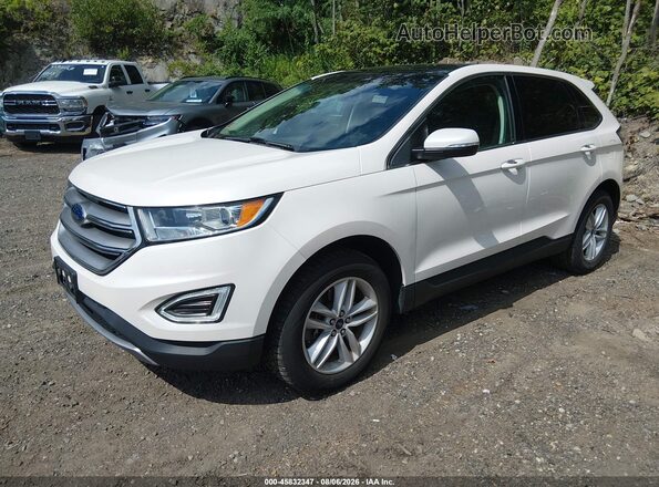 2FMPK4J9XHBB50426 2017 FORD EDGE White Передня ліва чверть