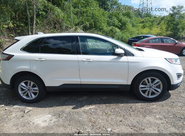 2FMPK4J9XHBB50426 2017 FORD EDGE White Вид задньої частини салону