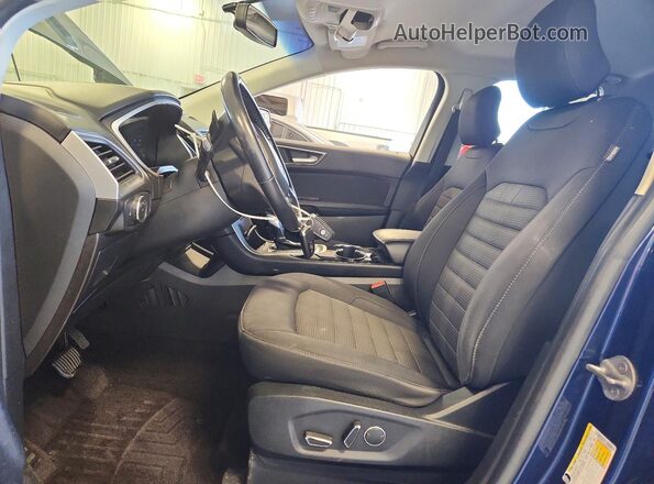 2FMPK4J9XHBB93549 2017 FORD EDGE Blue Vista interior delantera