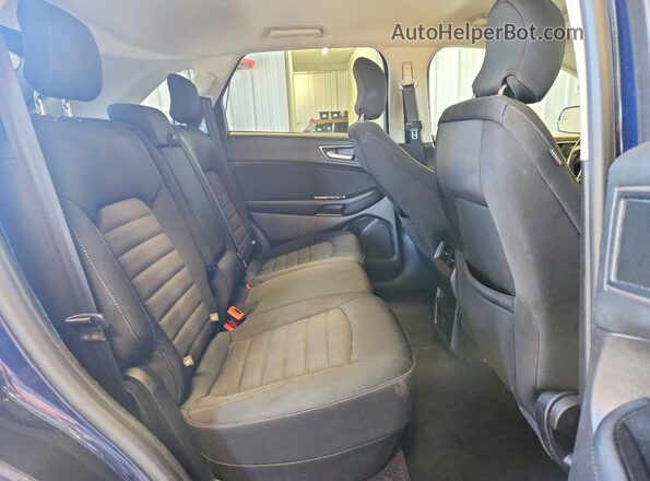 2FMPK4J9XHBB93549 2017 FORD EDGE Blue Vista interior trasera