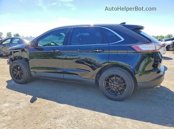 2FMPK4J9XHBC19082 2017 FORD EDGE Black Rear left
