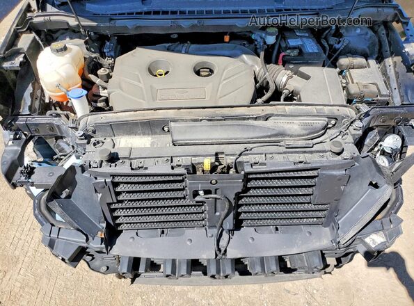 2FMPK4J9XHBC19082 2017 FORD EDGE Black Engine compartment view