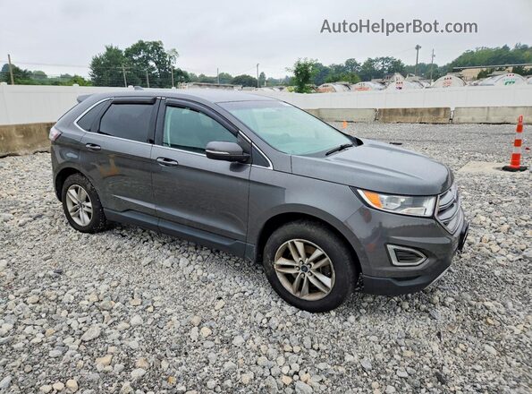 2FMPK4J9XHBC30325 2017 FORD EDGE Gray Передня права чверть