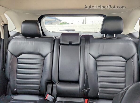 2FMPK4J9XHBC30325 2017 FORD EDGE Gray Вид задніх сидінь