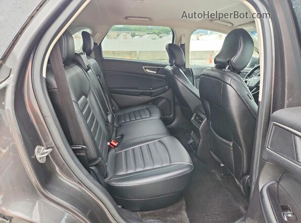 2FMPK4J9XHBC30325 2017 FORD EDGE Gray Вид задньої частини салону