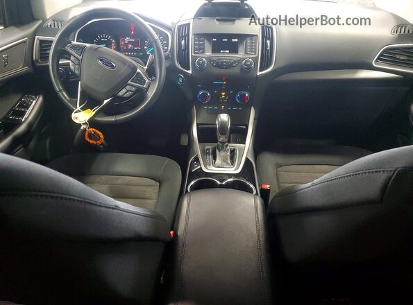 2FMPK4J9XHBC55211 2017 FORD EDGE Gray Dashboard view