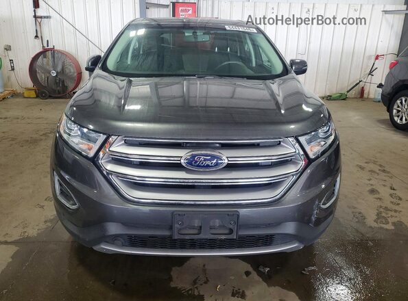 2FMPK4J9XHBC55211 2017 FORD EDGE Gray Front view